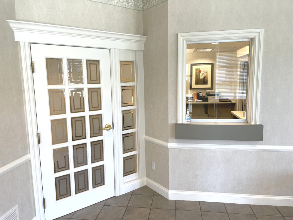 Our Reception Area